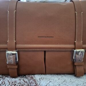 Dooney and Bourke Leather Montgomery Messanger Bag - Ginger